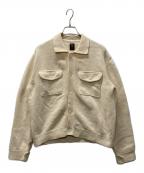 BATONERバトナ―）の古着「SUMMER CORDUROY CARDIGAN」｜アイボリー