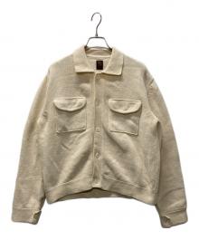 BATONER（バトナ―）の古着「SUMMER CORDUROY CARDIGAN」｜アイボリー