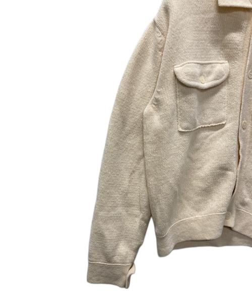 BATONER（バトナ―）BATONER (バトナ―) SUMMER CORDUROY CARDIGAN アイボリー サイズ:2の古着・服飾アイテム