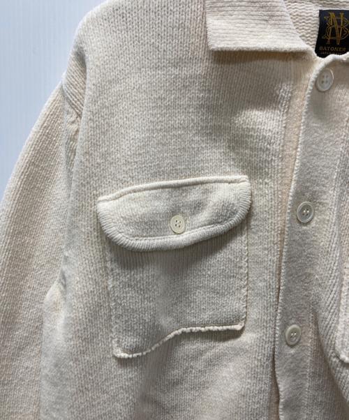 BATONER（バトナ―）BATONER (バトナ―) SUMMER CORDUROY CARDIGAN アイボリー サイズ:2の古着・服飾アイテム