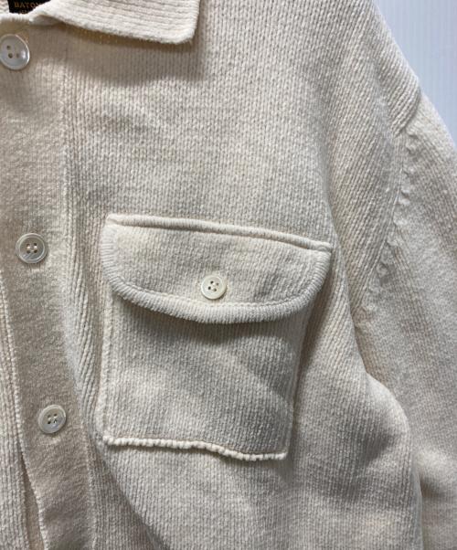 BATONER（バトナ―）BATONER (バトナ―) SUMMER CORDUROY CARDIGAN アイボリー サイズ:2の古着・服飾アイテム