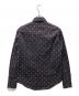 Saint Laurent Paris (サンローランパリ) ドットウエスタンシャツ ネイビー サイズ:XS：22000円