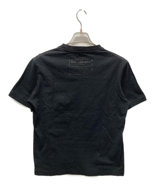 BALENCIAGA（バレンシアガ）BALENCIAGA (バレンシアガ) バックロゴTシャツ ブラック サイズ:Mの古着・服飾アイテム