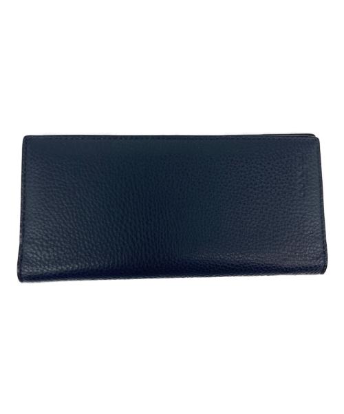 COACH（コーチ）COACH (コーチ) ブレスト ポケット ウォレット/長財布 ネイビーの古着・服飾アイテム
