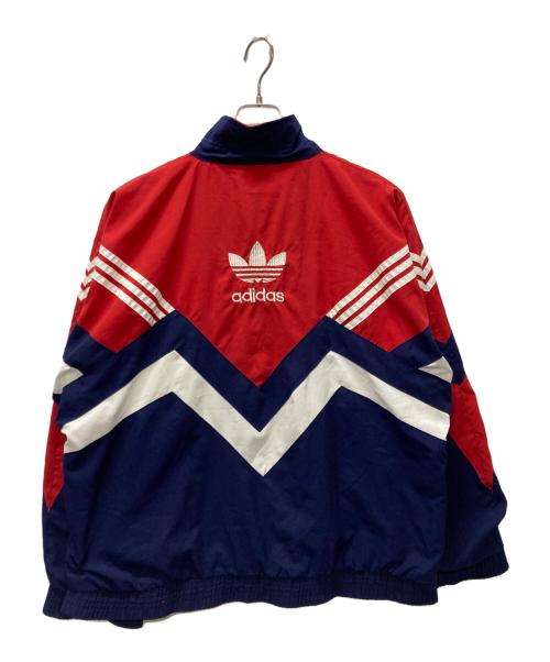 adidas Originals（アディダス）adidas Originals (アディダス) 90'sトラックジャケット ブルー×ネイビー サイズ:XLの古着・服飾アイテム