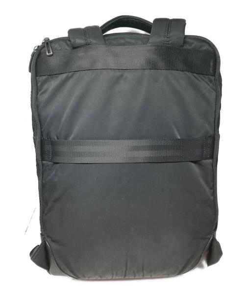 PELLE MORBIDA（ペッレモルビダ）PELLE MORBIDA (ペッレモルビダ) HYDROFOIL/リュック ブラックの古着・服飾アイテム