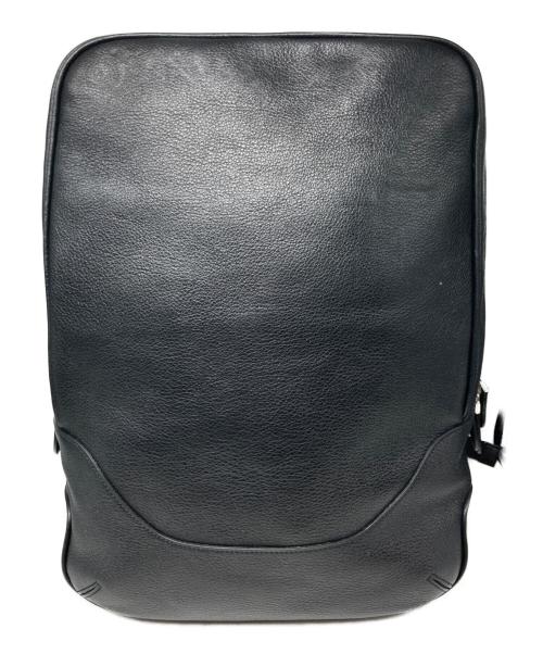 PELLE MORBIDA（ペッレモルビダ）PELLE MORBIDA (ペッレモルビダ) Maiden Voyage/レザーリュック ブラックの古着・服飾アイテム