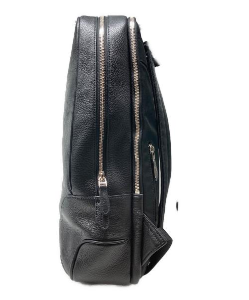 PELLE MORBIDA（ペッレモルビダ）PELLE MORBIDA (ペッレモルビダ) Maiden Voyage/レザーリュック ブラックの古着・服飾アイテム