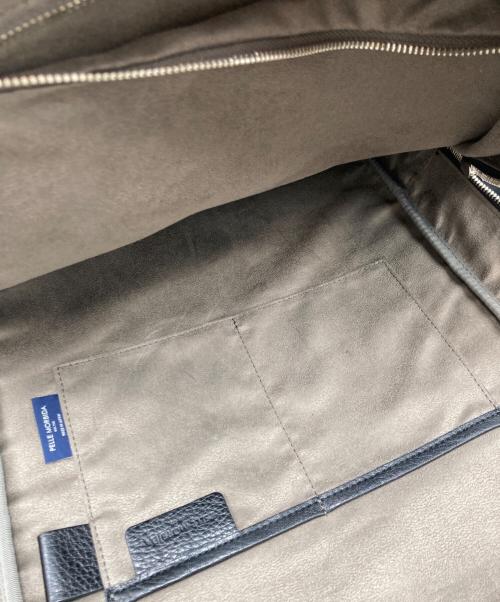 PELLE MORBIDA（ペッレモルビダ）PELLE MORBIDA (ペッレモルビダ) Maiden Voyage/レザーリュック ブラックの古着・服飾アイテム