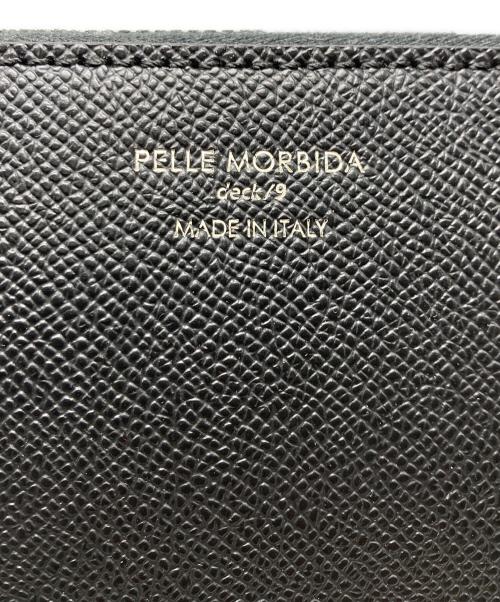 PELLE MORBIDA（ペッレモルビダ）PELLE MORBIDA (ペッレモルビダ) deck/9/クラッチバッグ/セカンドバッグ ブラックの古着・服飾アイテム