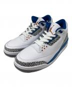 NIKEナイキ）の古着「Air Jordan 3 Retro "True Blue and Copper"」｜ホワイト