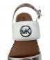 中古・古着 MICHAEL KORS (マイケルコース) JAGGER MAXSON ホワイト×ブラウン サイズ:23 未使用品：5000円