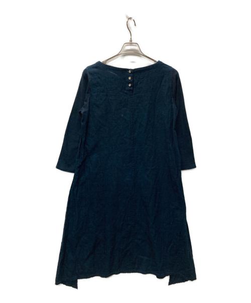 Pal'las Palace（パラスパレス）PAL'LAS PALACE (パラスパレス) カットソーワンピース インディゴ サイズ:3の古着・服飾アイテム