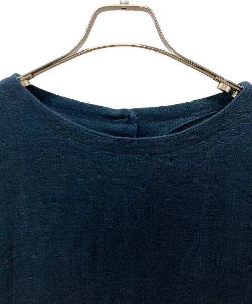 Pal'las Palace（パラスパレス）PAL'LAS PALACE (パラスパレス) カットソーワンピース インディゴ サイズ:3の古着・服飾アイテム