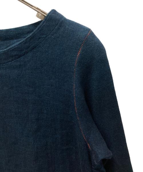 Pal'las Palace（パラスパレス）PAL'LAS PALACE (パラスパレス) カットソーワンピース インディゴ サイズ:3の古着・服飾アイテム