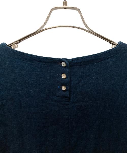 Pal'las Palace（パラスパレス）PAL'LAS PALACE (パラスパレス) カットソーワンピース インディゴ サイズ:3の古着・服飾アイテム