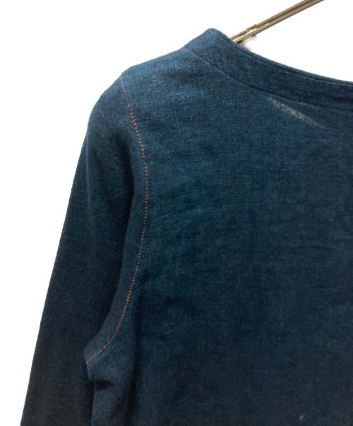 Pal'las Palace（パラスパレス）PAL'LAS PALACE (パラスパレス) カットソーワンピース インディゴ サイズ:3の古着・服飾アイテム