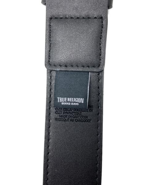 TRUE RELIGION（トゥルー レリジョン）TRUE RELIGION (トゥルー レリジョン) レザーベルト ブラック サイズ:36の古着・服飾アイテム