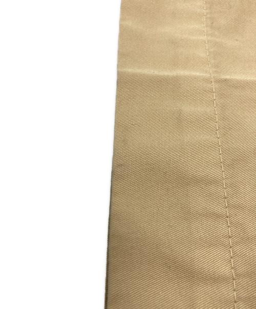 BRILL（ブリル）BRILL (ブリル) コットンタックワイドパンツ イエロー サイズ:36の古着・服飾アイテム