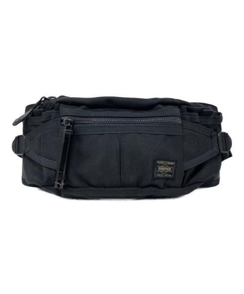 PORTER（ポーター）PORTER (PORTER) WAIST BAG ブラックの古着・服飾アイテム