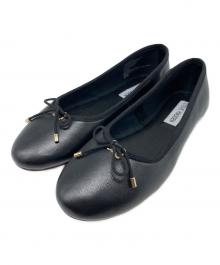 STEVE MADDEN（スティーブマデン）の古着「Blossoms Ballet Pumps」｜ブラック