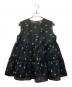 YORI (ヨリ) ラメクローバーティアードジレ ブラック サイズ:SIZEFREE：18000円