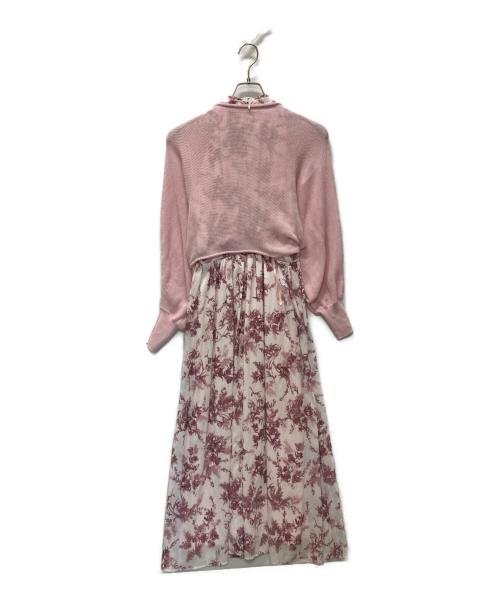 Snidel（スナイデル）Snidel (スナイデル) アメスリワンピース×ボレロカーデセット ピンク サイズ:1の古着・服飾アイテム