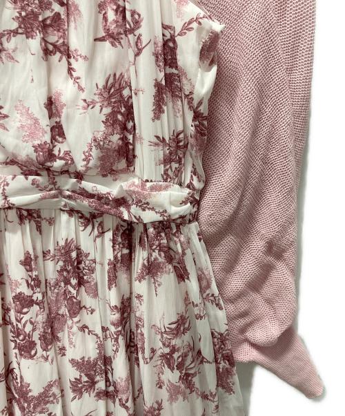 Snidel（スナイデル）Snidel (スナイデル) アメスリワンピース×ボレロカーデセット ピンク サイズ:1の古着・服飾アイテム