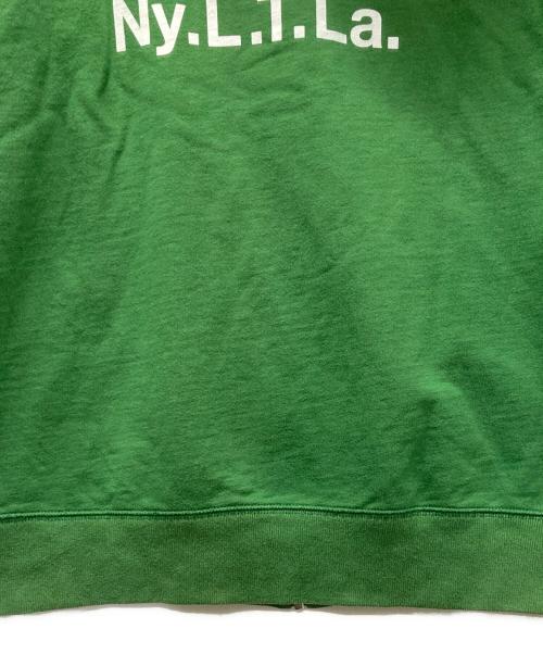 stussy（ステューシー）stussy (ステューシー) ジップパーカー グリーン サイズ:Lの古着・服飾アイテム