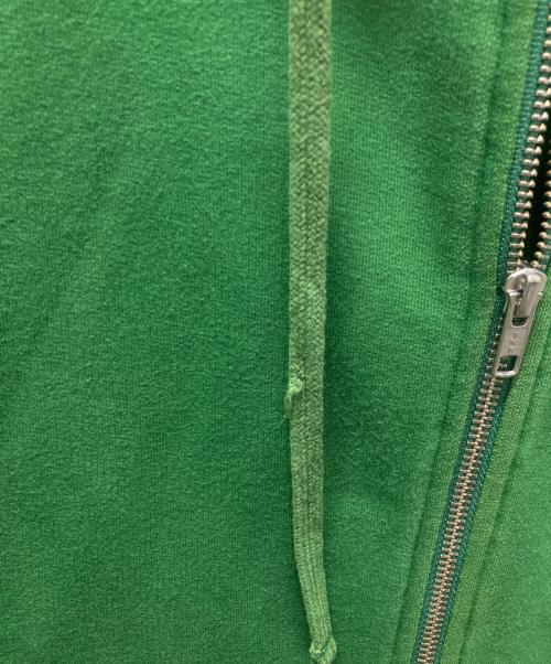 stussy（ステューシー）stussy (ステューシー) ジップパーカー グリーン サイズ:Lの古着・服飾アイテム