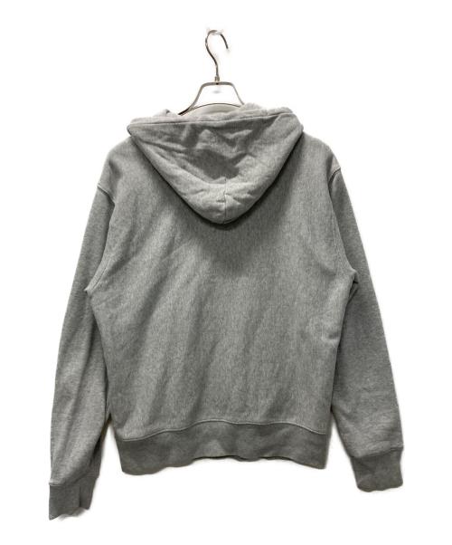 stussy（ステューシー）stussy (ステューシー) 刺繍ロゴパーカー グレー サイズ:Sの古着・服飾アイテム