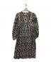 ISABEL MARANT ETOILE（イザベルマランエトワール）の古着「VIRGINIEL コットンフラワープリントワンピース」｜ネイビー