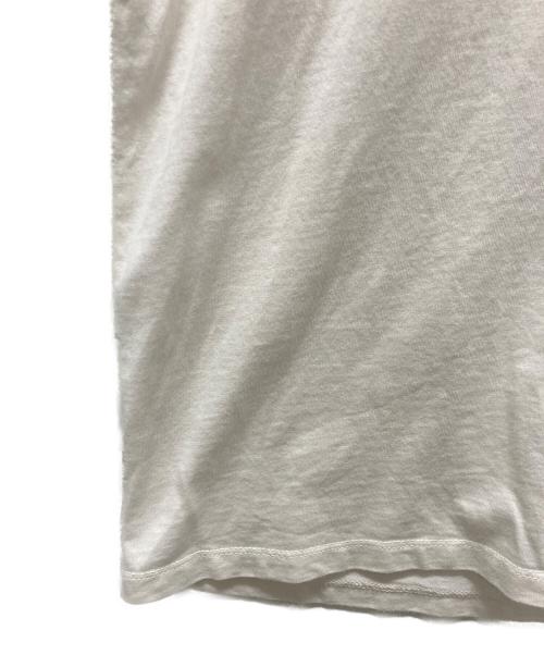 maison kitsune（メゾンキツネ）MAISON KITSUNE (メゾンキツネ) DOUBLE FOX HEAD PATCH Tシャツ ホワイト サイズ:Sの古着・服飾アイテム