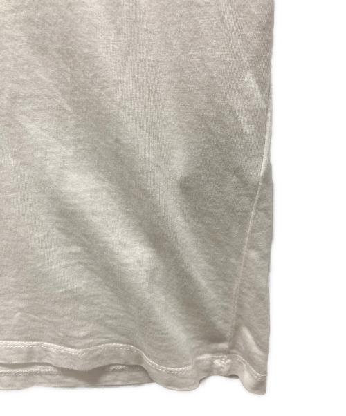 maison kitsune（メゾンキツネ）MAISON KITSUNE (メゾンキツネ) DOUBLE FOX HEAD PATCH Tシャツ ホワイト サイズ:Sの古着・服飾アイテム