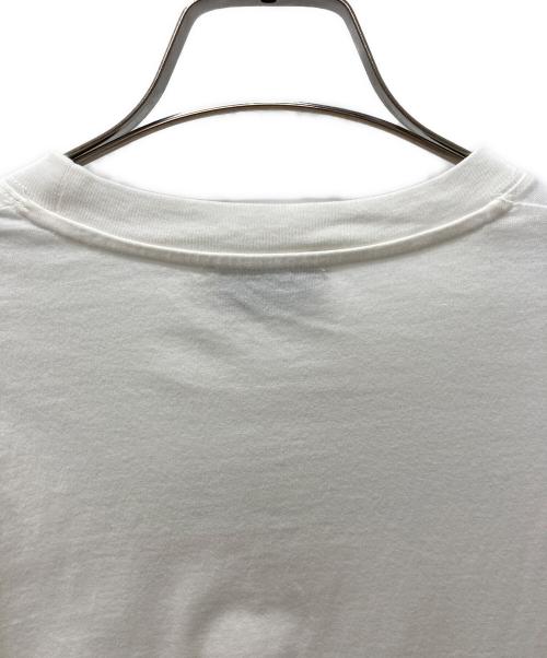maison kitsune（メゾンキツネ）MAISON KITSUNE (メゾンキツネ) DOUBLE FOX HEAD PATCH Tシャツ ホワイト サイズ:Sの古着・服飾アイテム
