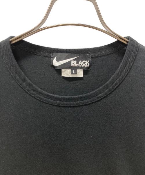 NIKE（ナイキ）NIKE (ナイキ) BLACK COMME des GARCONS (ブラックコムデギャルソン) オーバーサイズTシャツ ブラック サイズ:Lの古着・服飾アイテム
