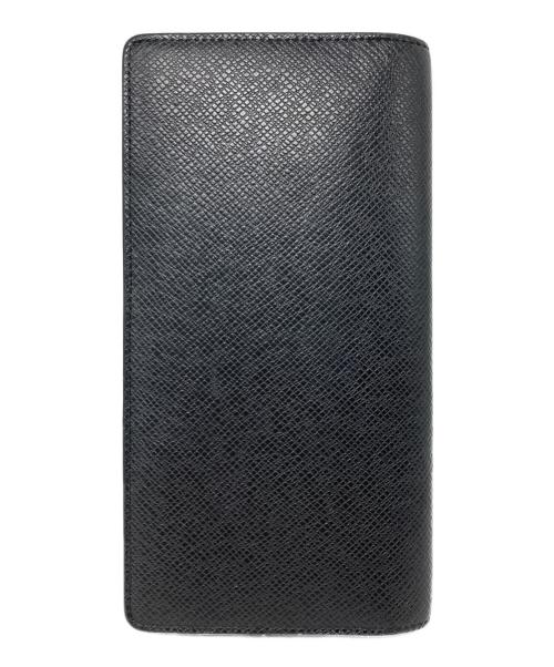 LOUIS VUITTON（ルイ ヴィトン）LOUIS VUITTON (ルイ ヴィトン) タイガ ポルトフォイユ ブラザ 長財布 ブラックの古着・服飾アイテム