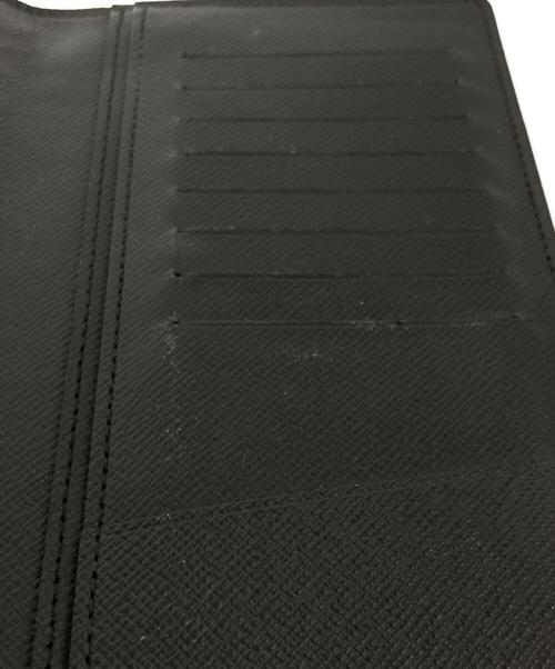 LOUIS VUITTON（ルイ ヴィトン）LOUIS VUITTON (ルイ ヴィトン) タイガ ポルトフォイユ ブラザ 長財布 ブラックの古着・服飾アイテム