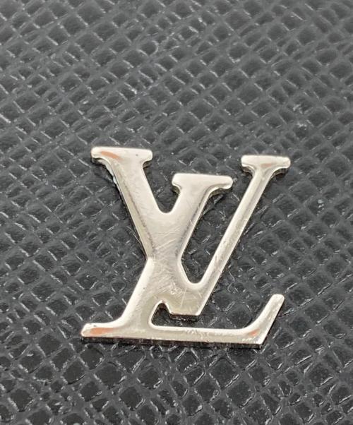 LOUIS VUITTON（ルイ ヴィトン）LOUIS VUITTON (ルイ ヴィトン) タイガ ポルトフォイユ ブラザ 長財布 ブラックの古着・服飾アイテム
