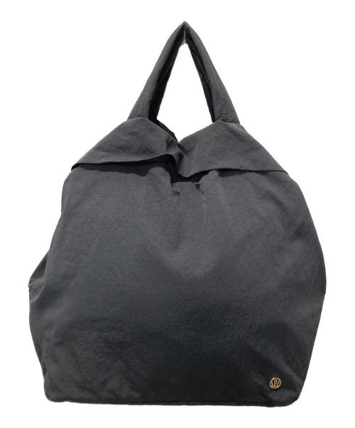 LULULEMON（ルルレモン）LULULEMON (ルルレモン) ナイロン ビッグトートバッグ/2WAYバッグ ネイビー サイズ:36*30の古着・服飾アイテム