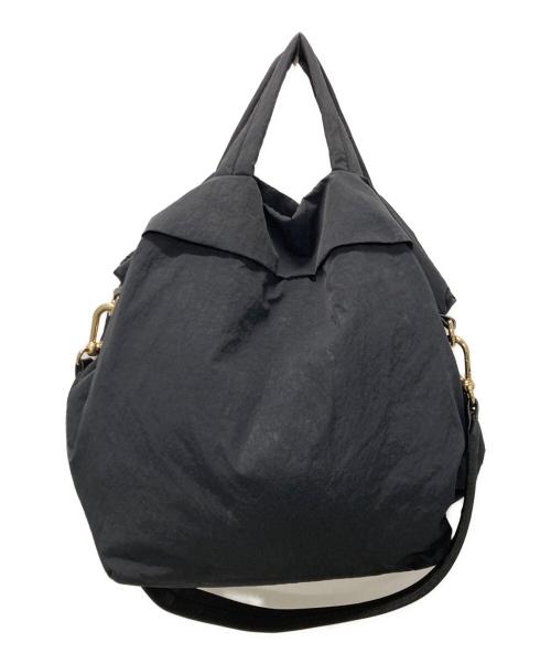 LULULEMON（ルルレモン）LULULEMON (ルルレモン) ナイロン ビッグトートバッグ/2WAYバッグ ネイビー サイズ:36*30の古着・服飾アイテム