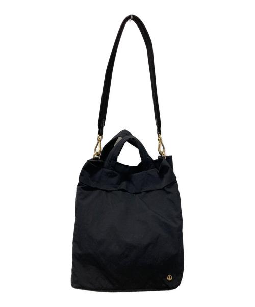 LULULEMON（ルルレモン）LULULEMON (ルルレモン) ナイロン ビッグトートバッグ/2WAYバッグ ネイビー サイズ:36*30の古着・服飾アイテム