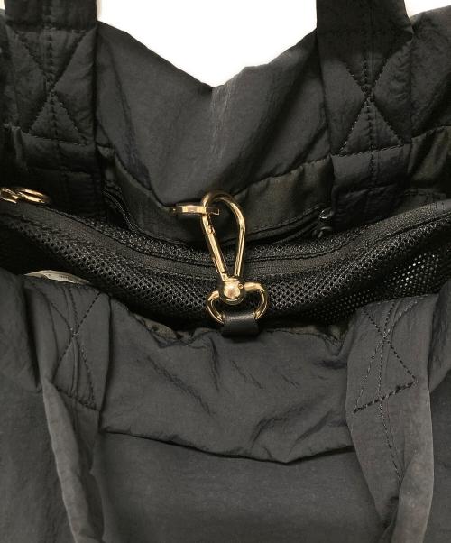 LULULEMON（ルルレモン）LULULEMON (ルルレモン) ナイロン ビッグトートバッグ/2WAYバッグ ネイビー サイズ:36*30の古着・服飾アイテム