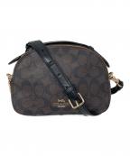 COACHコーチ）の古着「セレナ シグネチャー2WAYバッグ」｜ブラウン