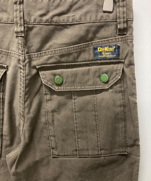 OSH KOSH（オシュコシュ）OSH KOSH (オシュコシュ) 10P カーゴパンツ ブラウン サイズ:Lの古着・服飾アイテム