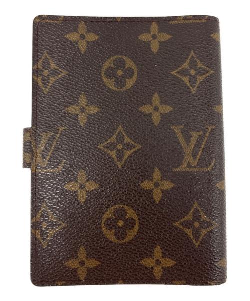 LOUIS VUITTON（ルイ ヴィトン）LOUIS VUITTON (ルイ ヴィトン) 手帳カバー ブラウンの古着・服飾アイテム