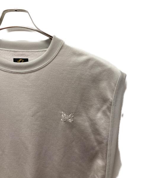Needles（ニードルズ）Needles (ニードルズ) Sleeveless Tee グレー サイズ:Mの古着・服飾アイテム