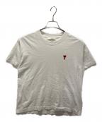 AMI Alexandre Mattiussiアミアレクサンドルマテュッシ）の古着「Ami de Coeur Tシャツ」｜ホワイト