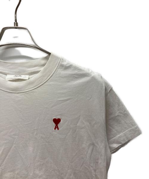 AMI Alexandre Mattiussi（アミアレクサンドルマテュッシ）AMI Alexandre Mattiussi (アミアレクサンドルマテュッシ) Ami de Coeur Tシャツ ホワイト サイズ:Lの古着・服飾アイテム