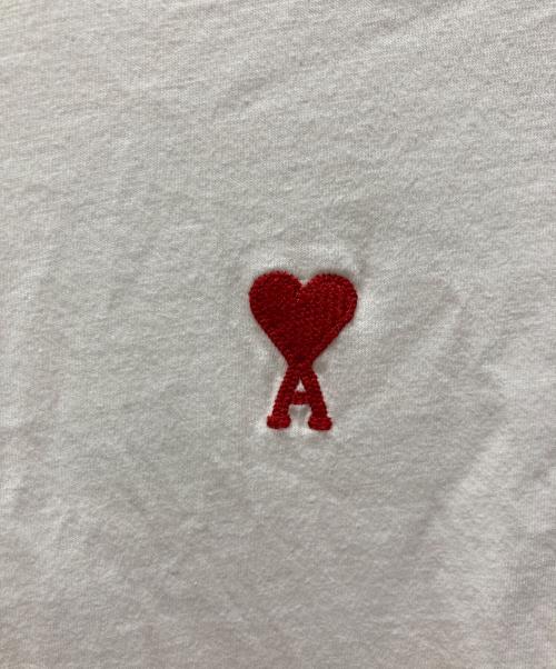 AMI Alexandre Mattiussi（アミアレクサンドルマテュッシ）AMI Alexandre Mattiussi (アミアレクサンドルマテュッシ) Ami de Coeur Tシャツ ホワイト サイズ:Lの古着・服飾アイテム